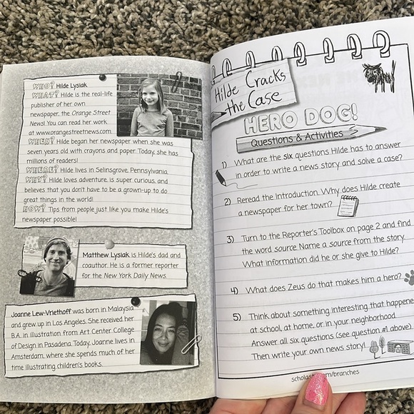 Kids book 📕 Hero Dog by Hilde Lysiak Scholastic paperback book - Picture 17 of 17